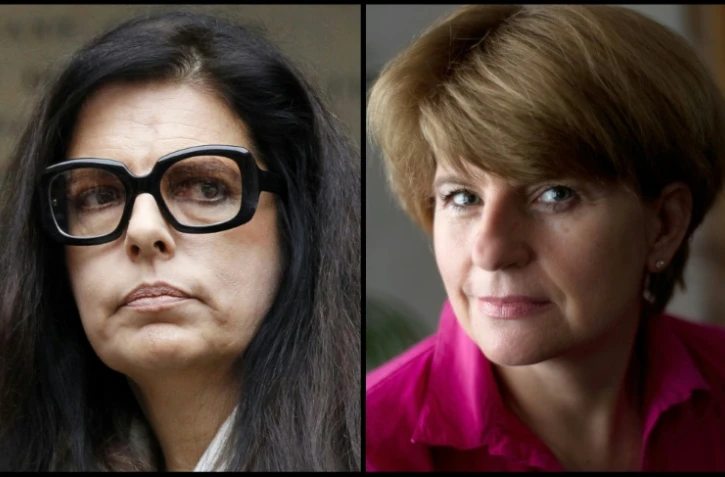 Montage réalisé le 27 août 2013 de photos de Francoise Bettencourt-Meyers (G), fille de Liliane Bettencourt, et de Claire Thibout (D), ancienne comptable de la milliardaire