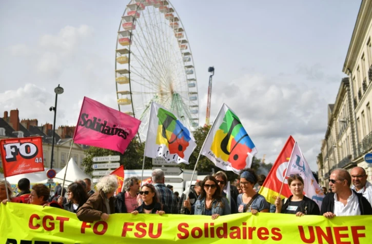 Manifestation contre la loi travail, le 12 septembre  2017 à Nantes