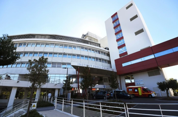 Vue sur l'Institut Paoli-Calmettes (IPC) à Marseille qui propose des "coachs" de haut niveau à des patients pour se relancer après un cancer, le 9 octobre 2017