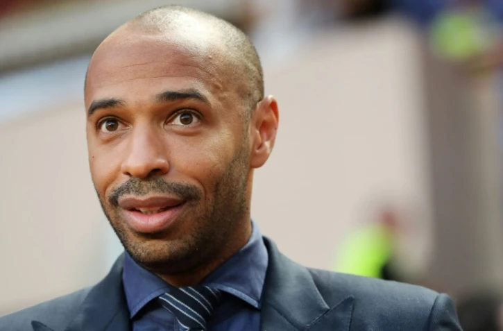 Thierry Henry au Stade Louis II, à Monaco, le 18 septembre 2018