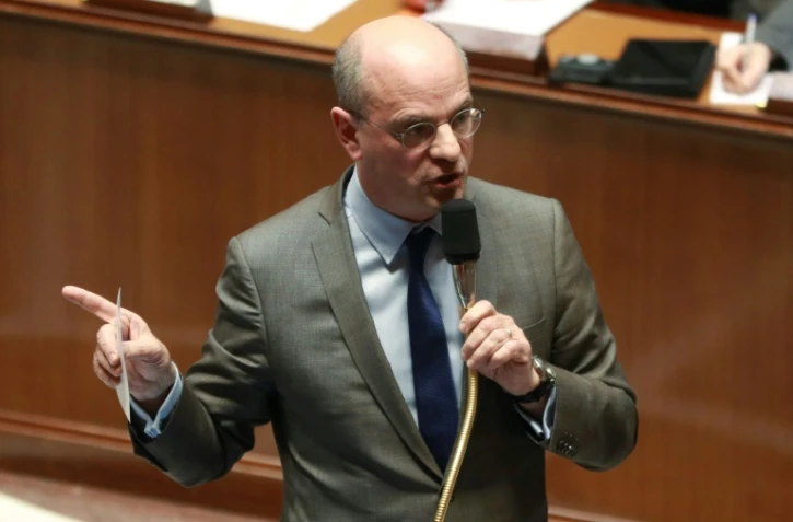 Le minsitre de l'Education nationale Jean-Michel Blanquer à l'Assemblée nationale, le 12 février 2019 à Paris