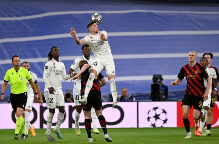 Le Real Madrid et Manchester City se sont neutralisés en demi-finale aller de C1 à Santiago Bernabeu, le 9 mai 2023 