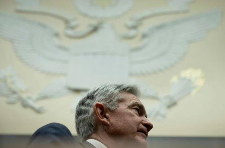 Le président de la Fed Jerome Powell, lors d'une audition à la Chambre des représentants à Washington le 23 juin 2022