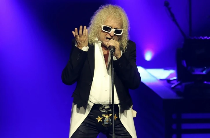Le chanteur français Michel Polnareff, le 8 novembre 2016 à Nice