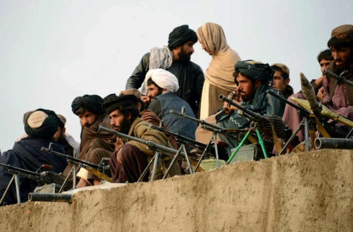 Des combattants talibans dans la province de Farah, en Afghanistan, le 3 novembre 2015