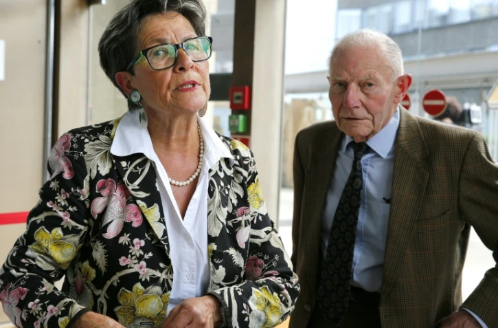 Viviane et Pierre Lambert, les parents de Vincent Lambert, Ă cour d'appel de Reims le 9 juin 2016
