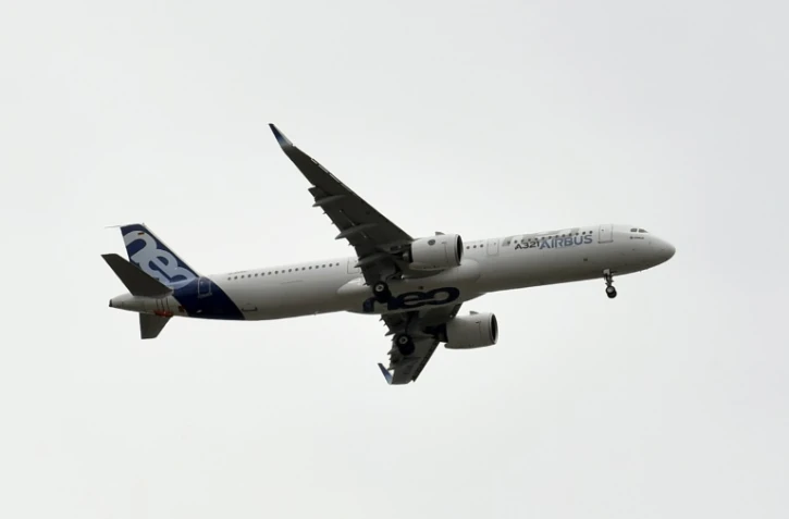 Photo de l'Airbus A321 neo en vol, le 29 août 2016 à Toulouse