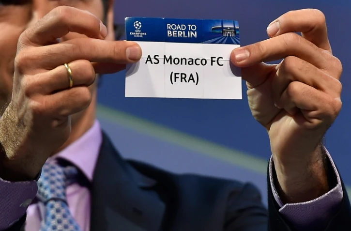 L'AS Monaco déjà présent lors du tirage au sort des quarts de finale de la Ligue des Champions le 20 mars 2015 à Nyon