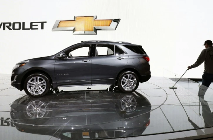 Une Chevrolet Equinox présentée au Salon automobile de Detroit, aux Etats-Unis, le 10 janvier 2017
