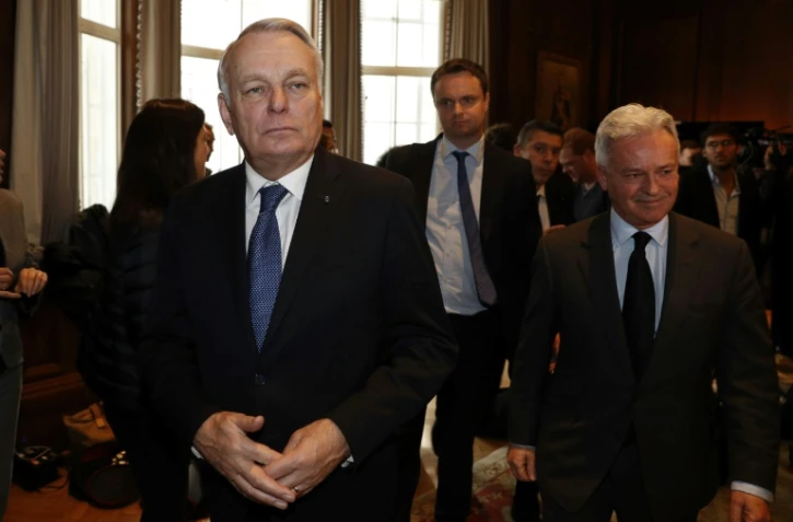 Jean-Marc Ayrault le  23 mars 2017 à Londres 
