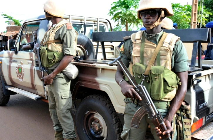 Des soldats maliens à Bamako, le 13 août 2015 