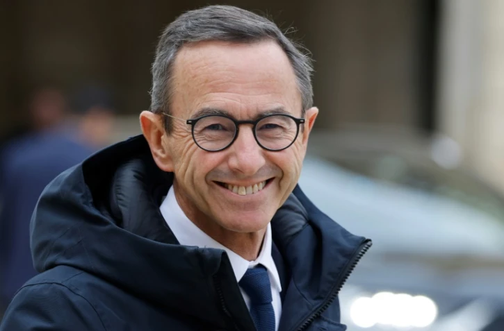 Le ministre de l'Intérieur Bruno Retailleau la l'Elysee à Paris, le 6 novembre 2024