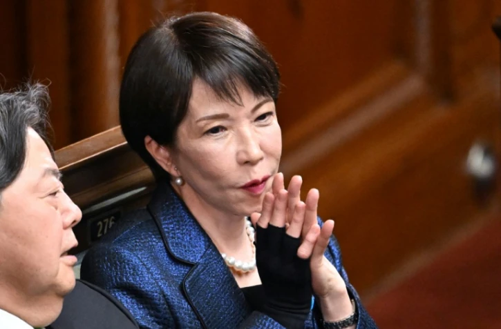 La Première ministre japonaise Sanae Takaichi, le 18 février 2026 à Tokyo