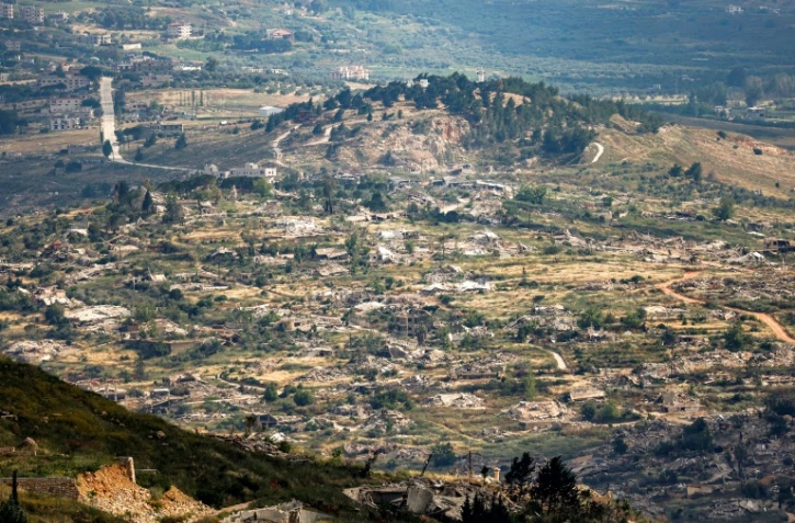 Destructions dans le village de Kfarkila, dans le sud du Liban, le 29 mai 2026