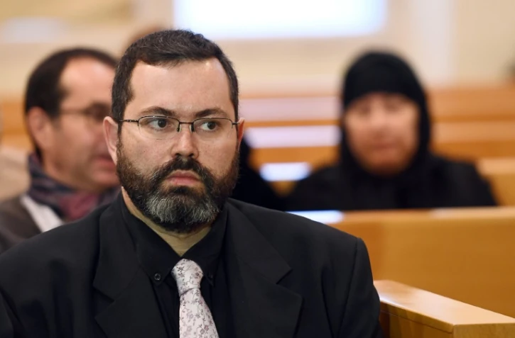 Le policier Xavier Crubezy lors de son procès le 27 janvier 2017 à Marseille