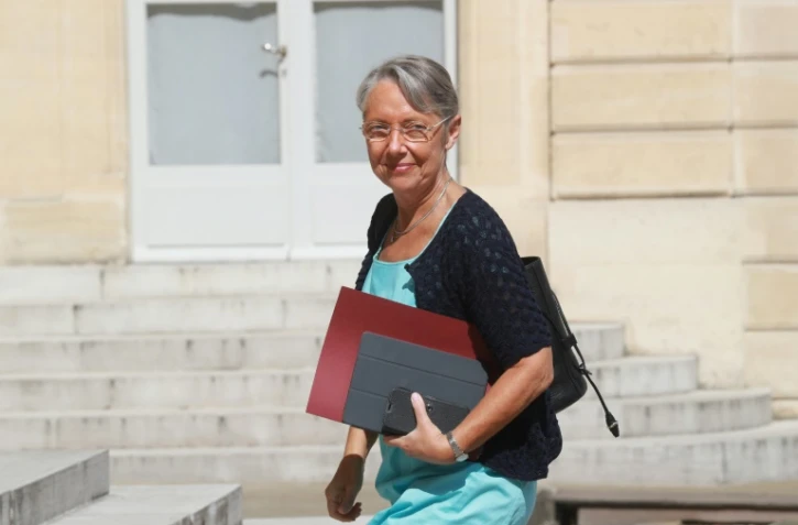 Elisabeth Borne, ministre de la Transition écologique, devant l'Elysée, le 29 juin 2020 à Paris