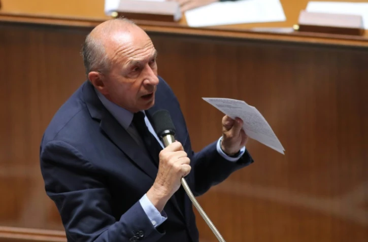Le ministre de l'Intérieur Gérard Collomb à l'Assemblée nationale, le 10 juillet 2018