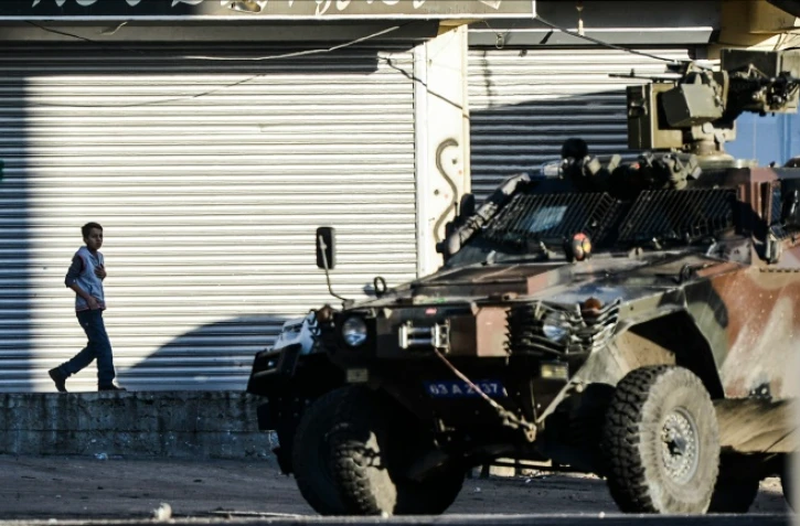 Soldats turcs le 22 décembre 2015 à Sirnak