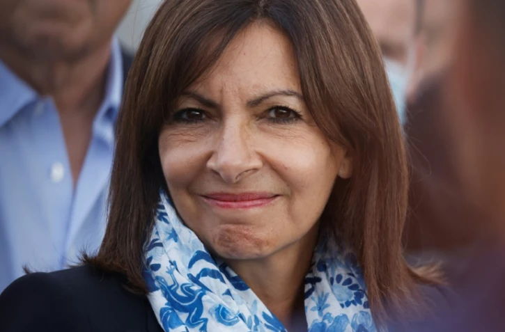 La maire de Paris Anne Hidalgo, candidate à la présidentielle, le 16 septembre 2021 à Paris