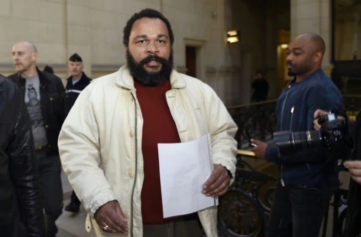 L'humoriste Dieudonné au tribunal de Paris, le 12 mars 2015