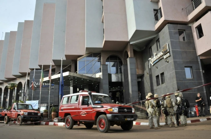 Le Radisson Blu de Bamako, le 20 novembre 2015