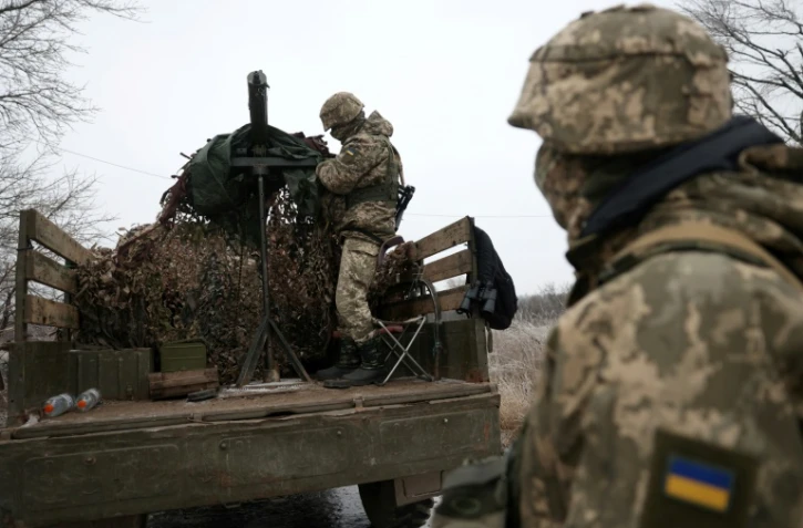 Des soldats ukrainiens dans la région de Donetsk, le 10 décembre 2023