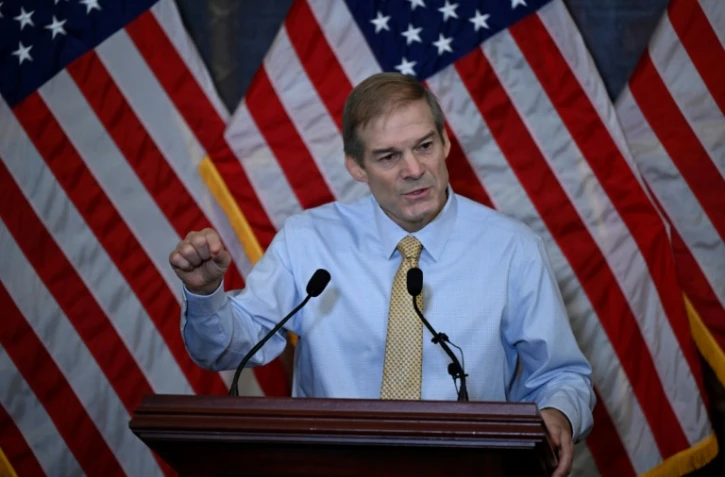 L'élu de Ohio, Jim Jordan, au Capitole à Washington, le 20 octobre 2023