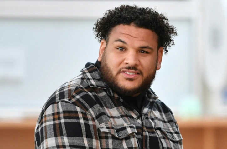 Le rugbyman français Mohamed Haouas, le 12 mai 2023 à Montpellier