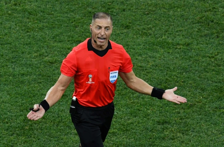 L'arbitre argentin Nestor Pitana, le 1er juillet 2018, à Nizhny Novgorod