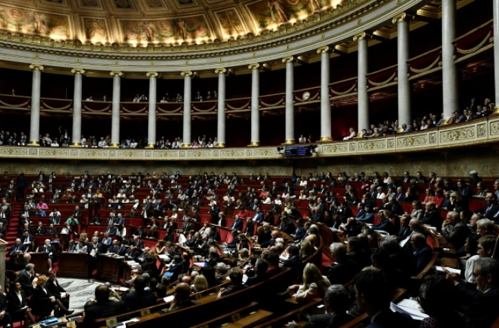 Vue générale de l'Assemblée nationale le 29 mai 2018
