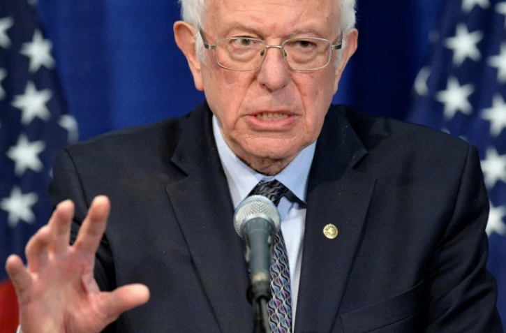 Bernie Sanders, le 11 mars 2020 à Burlington (Vermont)
