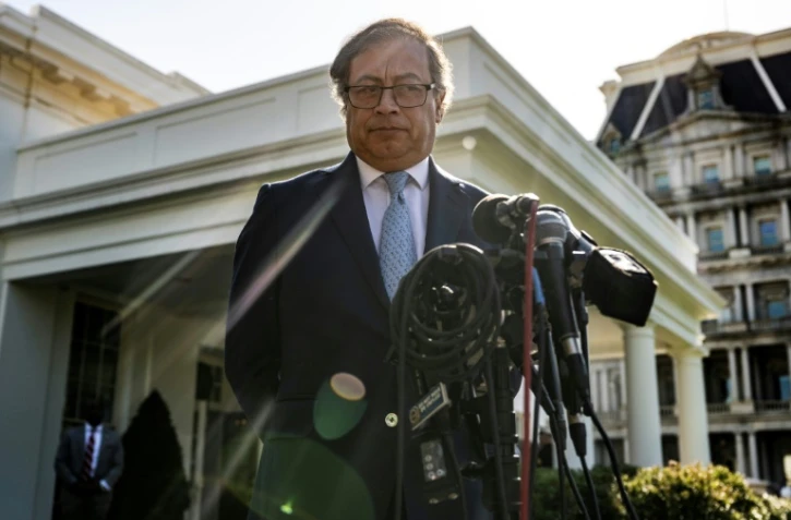 Le président colombien Gustavo Petro en visite à Washington DC, le 20 avril