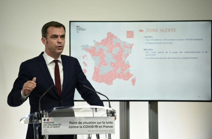 Conférence de presse d'Olivier Véran le 23 septembre 2020 à Paris