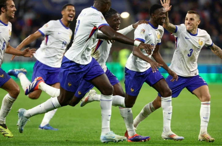 Les Bleus avec notamment un but d'Ousmane Dembélé ont dominé la Belgique en Ligue des nations à Décines, le 9 septembre 2024 