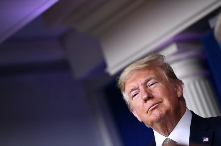 Donald Trump, le 17 mars 2020 à la Maison Blanche