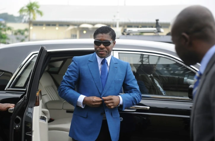 Teodorin Obiang, le fils du président de Guinée équatoriale, le 24 juin 2013 à Malabo