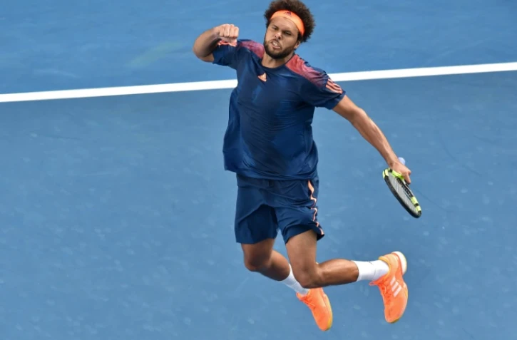 Jo-Wilfried Tsonga vainqueur autoritaire de l'Américain Jack Sock à l'Open d'Australie, le 20 janvier 2017