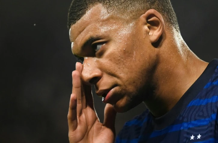 L'attaquant Kylian Mbappé, lors du match de qualification pour le Mondial-2022 au Qatar entre la France et la Bosnie-Herzégovine, le 1er septembre 2021 à Strasbourg