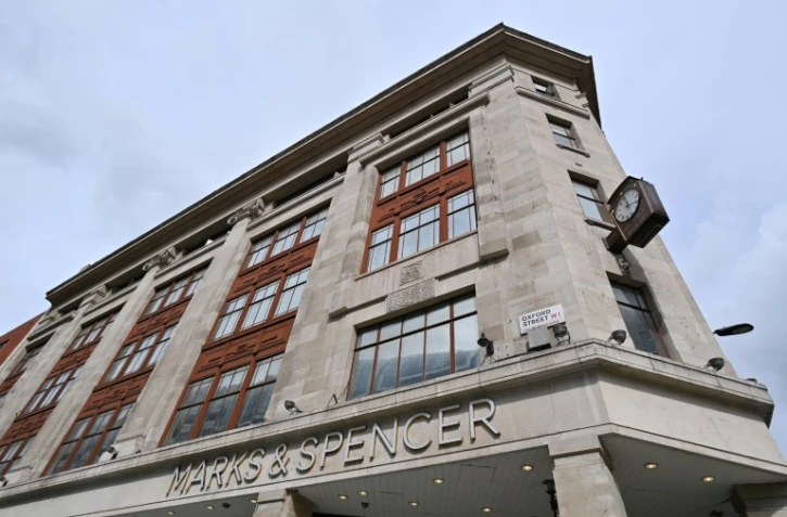 Un magasin Marks and Spencer à Londres le 18 août 2020