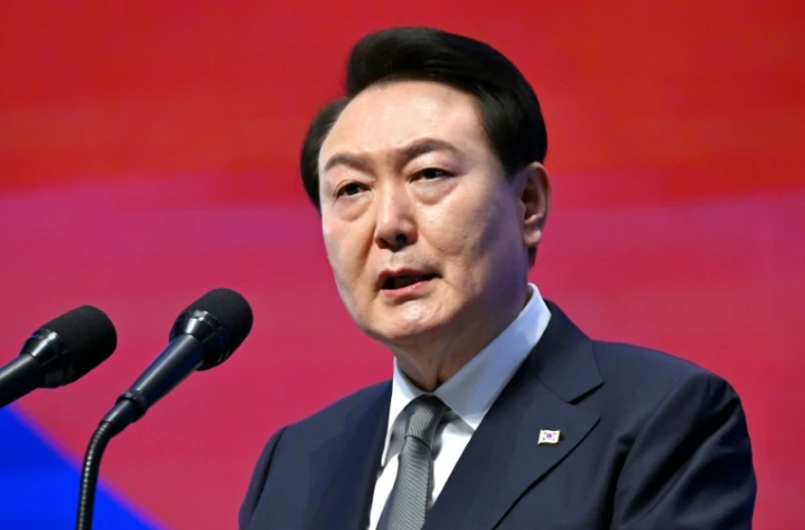 Le président sud-coréen suspendu Yoon Suk Yeol, le 1er mars 2023 à Séoul