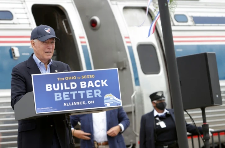 Joe Biden lors d'un événement de campagne dans l'Ohio le 30 septembre 2020