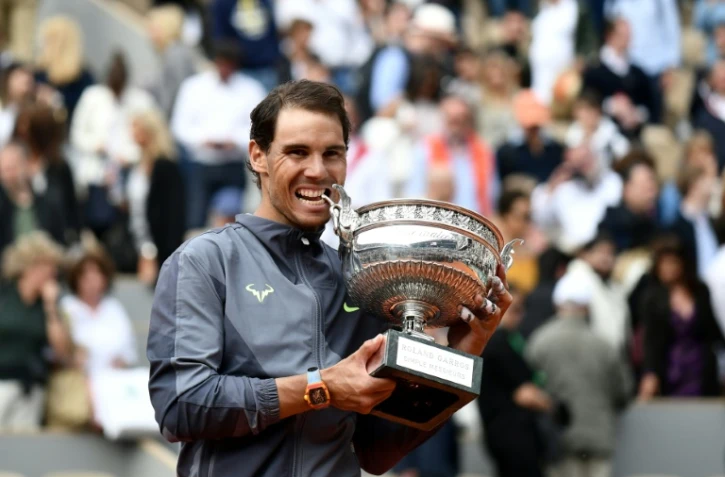 L'Espagnol Rafael Nadal vainqueur de Roland-Garros, le 9 juin 2019