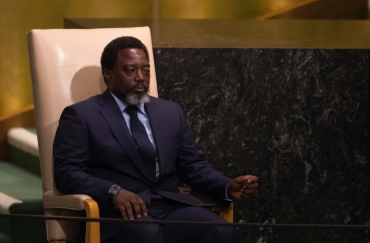 Le président de la République démocratique du Congo (RDC), Joseph Kabila, le 23 septembre 2017 au siège de l'ONU à New York
