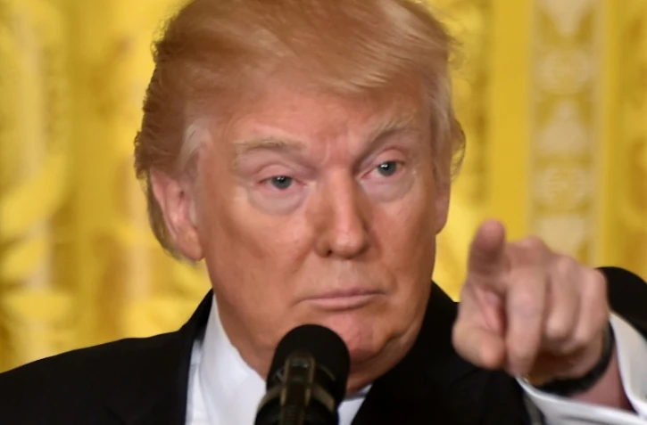 Le président américain Donald Trump, le 16 février 2017 à Washington