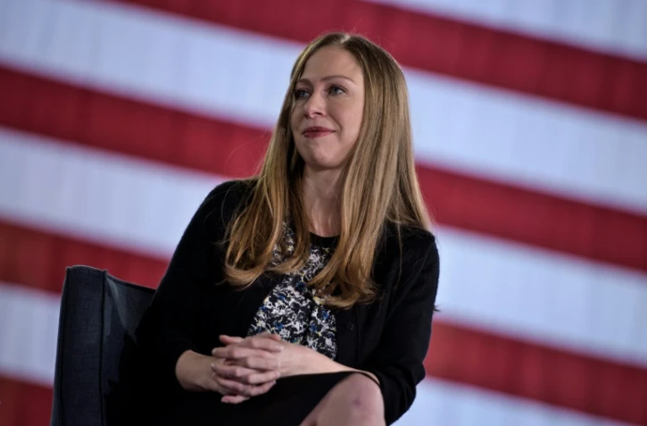 Chelsea Clinton le 4 octobre 2016 à Haverford, en Pennsylvanie