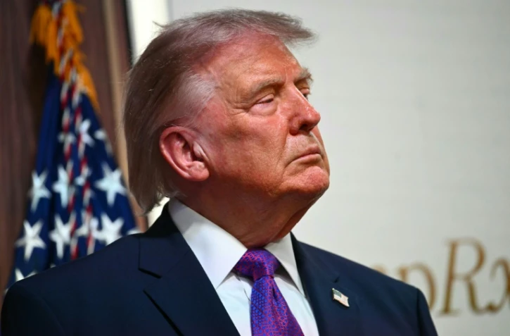 Le président américain Donald Trump, le 18 mai 2026 à Washington