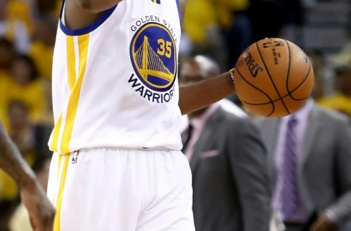 Direction titre pour Kevin Durant et Golden State, ici le 1er juin 2017 face à Cleveland