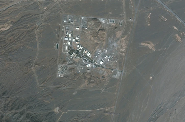 Photo satellite fournie par Maxar Technologies le 28 janvier 2020 montrant le centre nucléaire de Natanz dans le centre de l'Iran