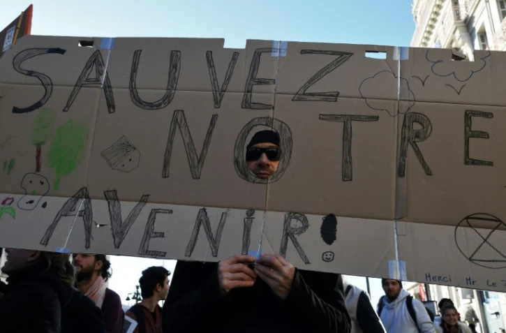 Marche pour le climat à Marseille, le 8 décembre 2018