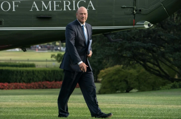 En juillet, Gary Cohn, ici le 30 août 2017 à Washington, était donné favori pour remplacer Janet Yellen à la tête de la Fed